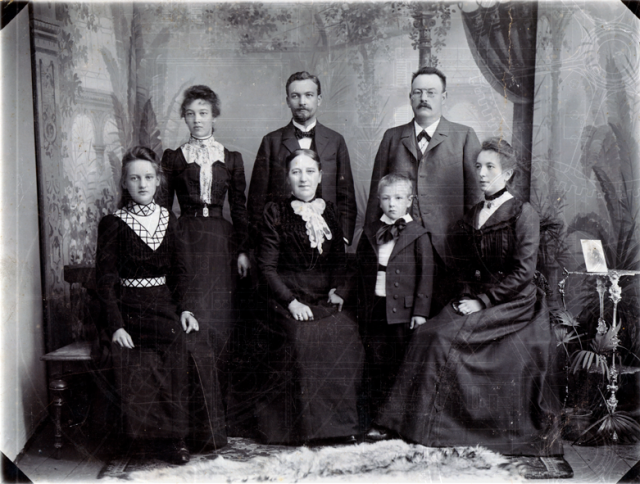 Gründungsfamilie um 1900